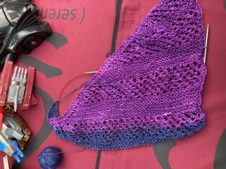 It's Crochet,  Knit & Natter 9: So Many Projects, So Little Time. (Oh well - I almost made it rhyme!)