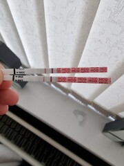 Positive pregnancy test