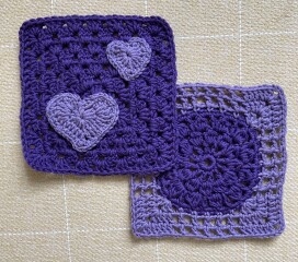 Woolly Hugs. A Blanket for lovely JungleZgok whose wonderful teenage son has died. 