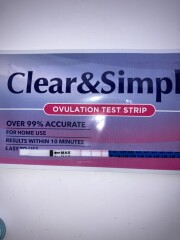 Ovulation test…