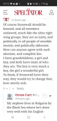 Mary Wakefield has just caught up...