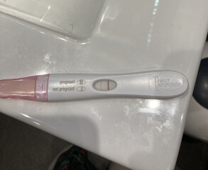 Absolutely no way I'm pregnant, but... 