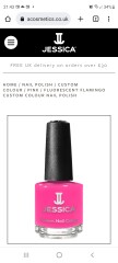 What nail colour do you have on? What colour is in fashion?