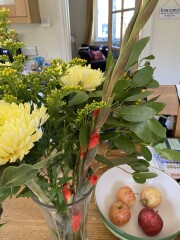 Freddie's free box of flowers