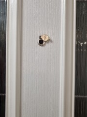 Not to answer door at unknown person at 8.45pm 