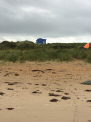 Beach camping UK