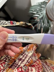 Do I see a faint line? 