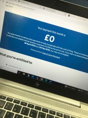 universal credit service down?