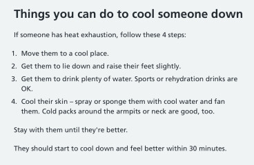 Met office RED WARNING for extreme heat.