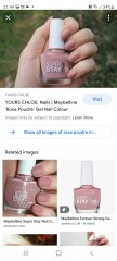 What nail colour do you have on? What colour is in fashion?