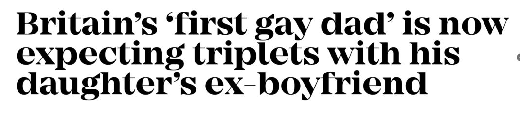 Pink News does know the difference between male and female after all...