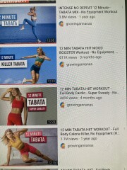 Vigorous exercise study