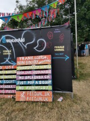 Glastonbury: Did you find the Peequal female urinals?