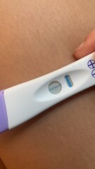 Two positive tests one negative 