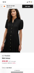 Can you find me a dress just like this in black? 