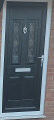 Is it hard to paint a front door?