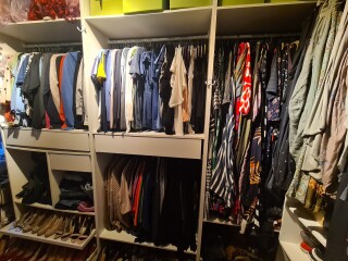 Show me your walk-in wardrobe/dressing room