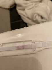 Is this a faint line or an evaporation line 