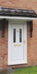 Is it hard to paint a front door?