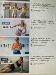 Vigorous exercise study
