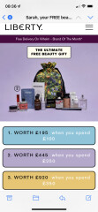 Liberty Beauty Drop Subscription Box SPOILER