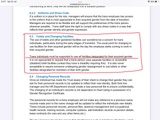 That this transgender person..