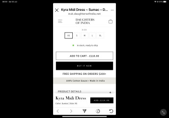 Do not order from Daughters of India if you are in UK / EU