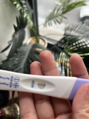 Do I see a faint line? 