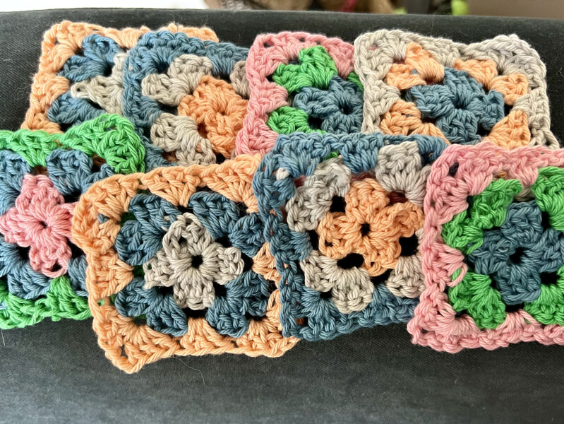 It's Crochet,  Knit & Natter 9: So Many Projects, So Little Time. (Oh well - I almost made it rhyme!)