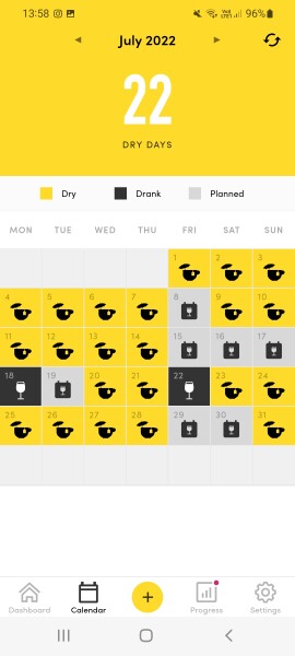 Reducing alcohol and takeaways day 1