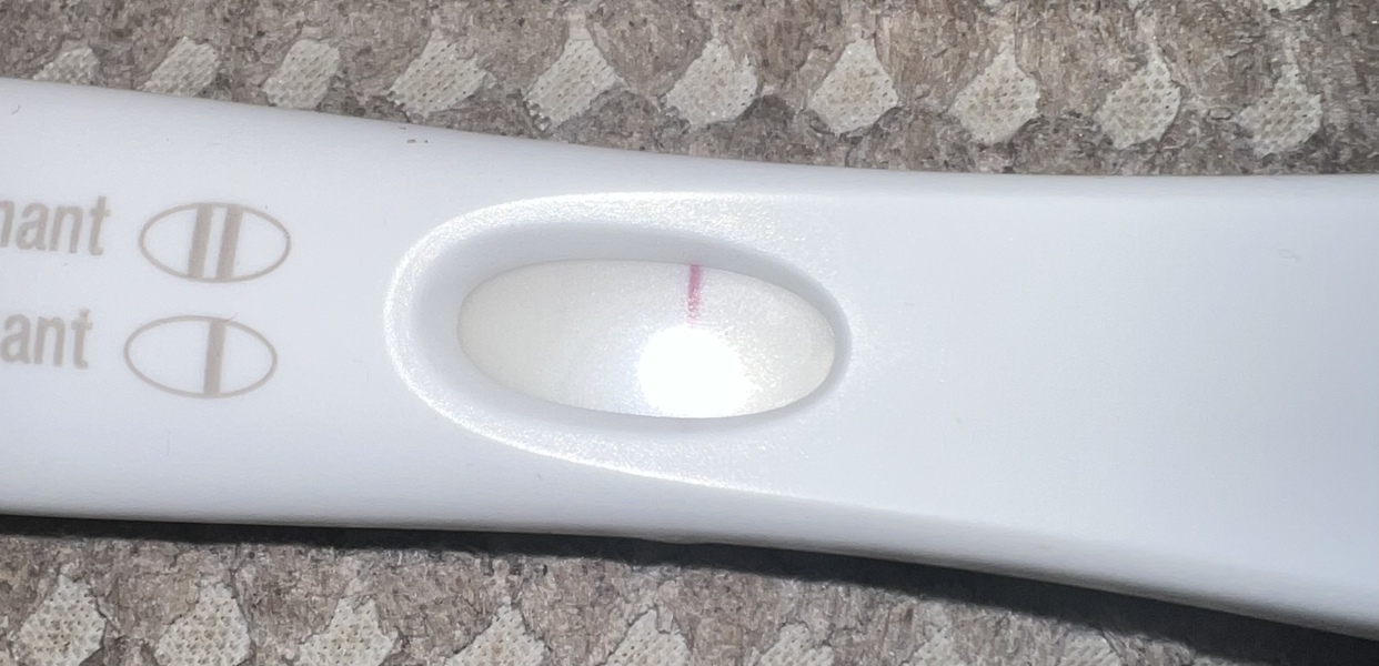 10dpo- faint line or indent?