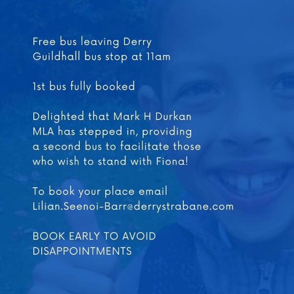 Belfast Calling! Please join his family this Saturday, 13th August for Noah Donohoe and for all children - everybody welcome