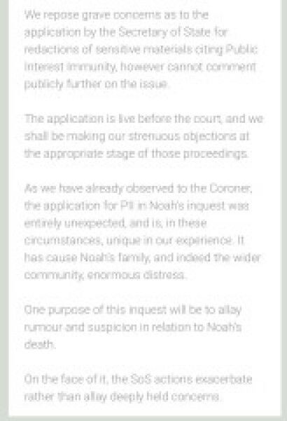 Noah Donohoe: the latest news is very bad 