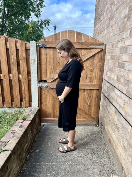 Pregnancy back support belt