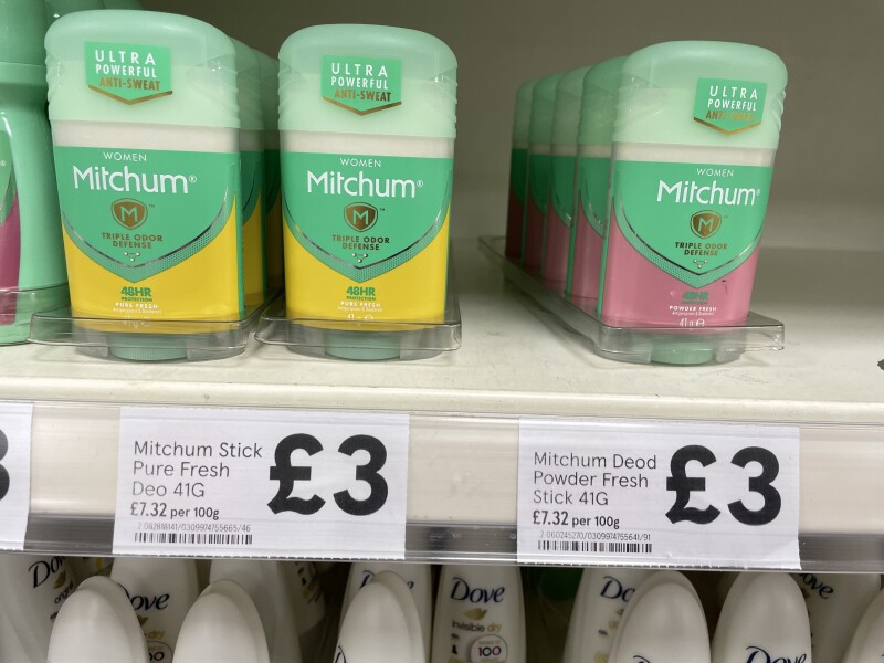 …to wonder where all the stick deodorant has gone?