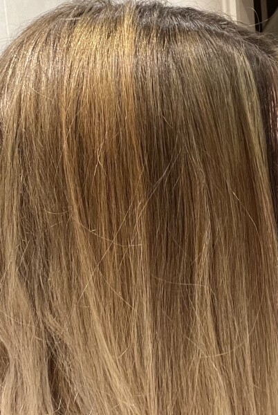 To think my hair looks disgusting??