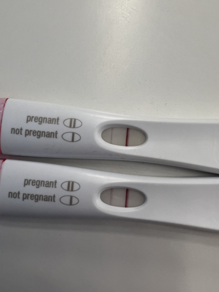 V faint Positive frer and clearblue (not digi) but neg clear clear blue digi