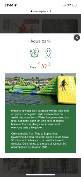 Port Zeland centre park swimming certificate