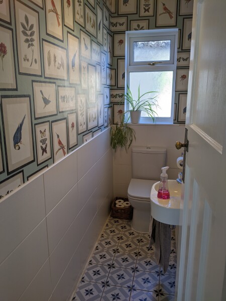 To ask what my cloakroom needs? Pic included! 