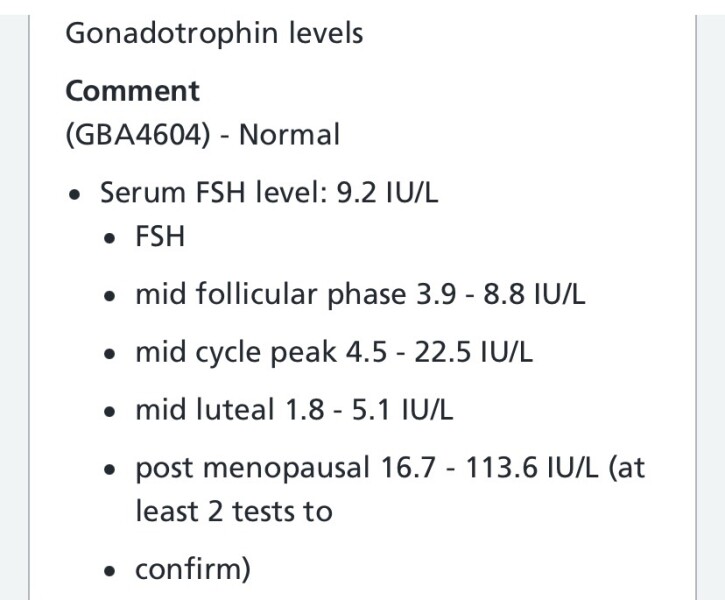 Can anyone explain my hormone blood results?