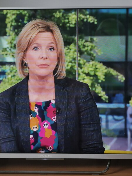 Where is this top Hazel Irvine is wearing from? 