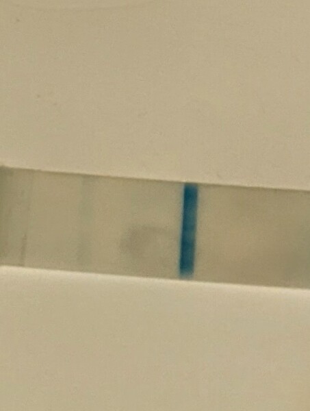 Line eyes.. chemical, evap or false positive 