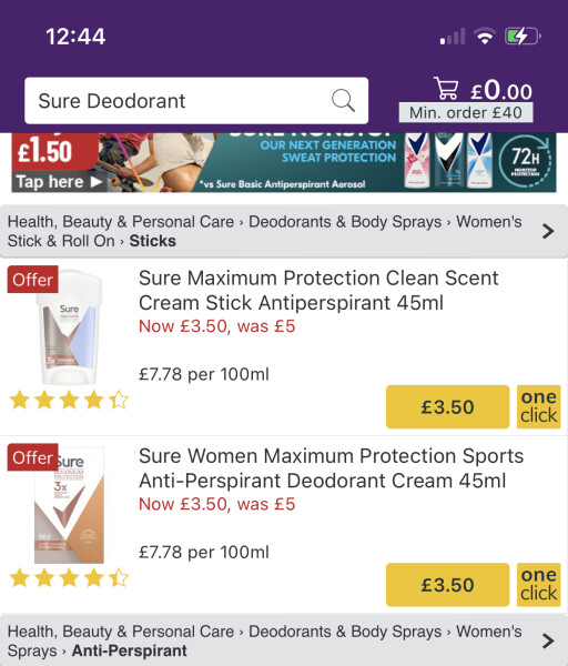 …to wonder where all the stick deodorant has gone?
