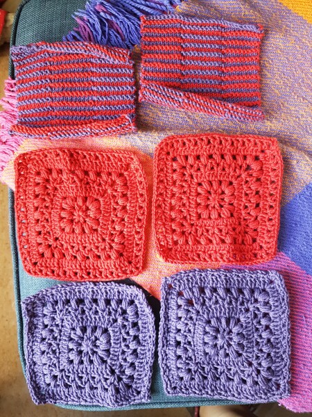 Woolly Hugs. A Blanket for lovely JungleZgok whose wonderful teenage son has died. 