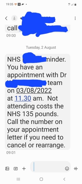 NHS should charge people 