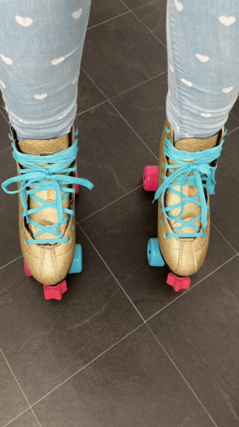 To want to talk about roller skating!