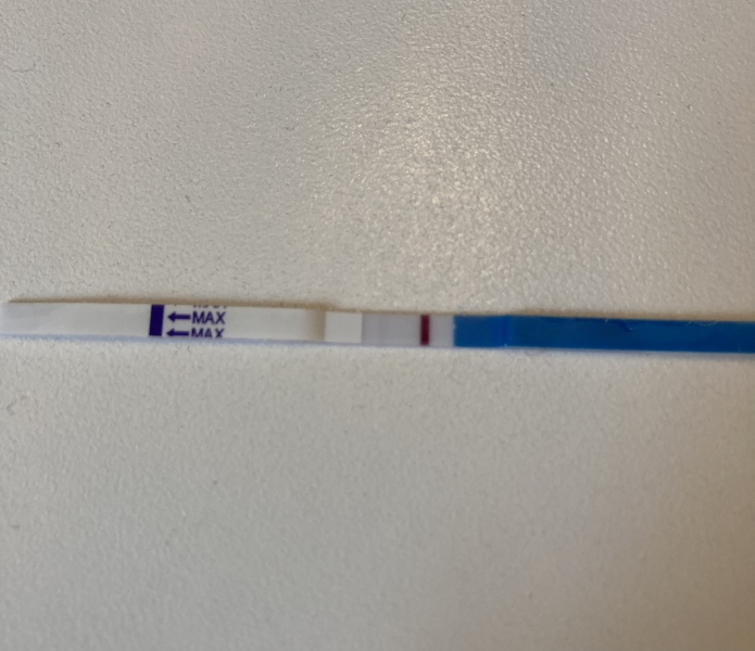 10dpo- faint line or indent?