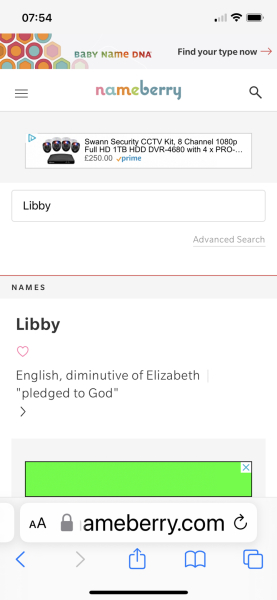 Libby or Betsy?