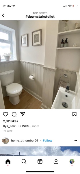 Ugly downstairs loo - any ideas?
