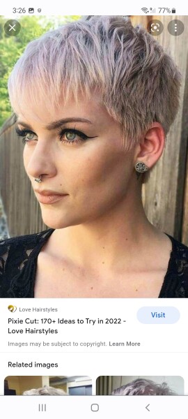 Realities of a pixie cut...